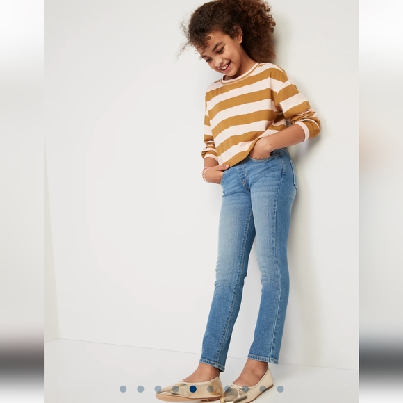 Old Navy Girls Skinny Jeans Light Wash XL (14-16) - Picture 9 of 14